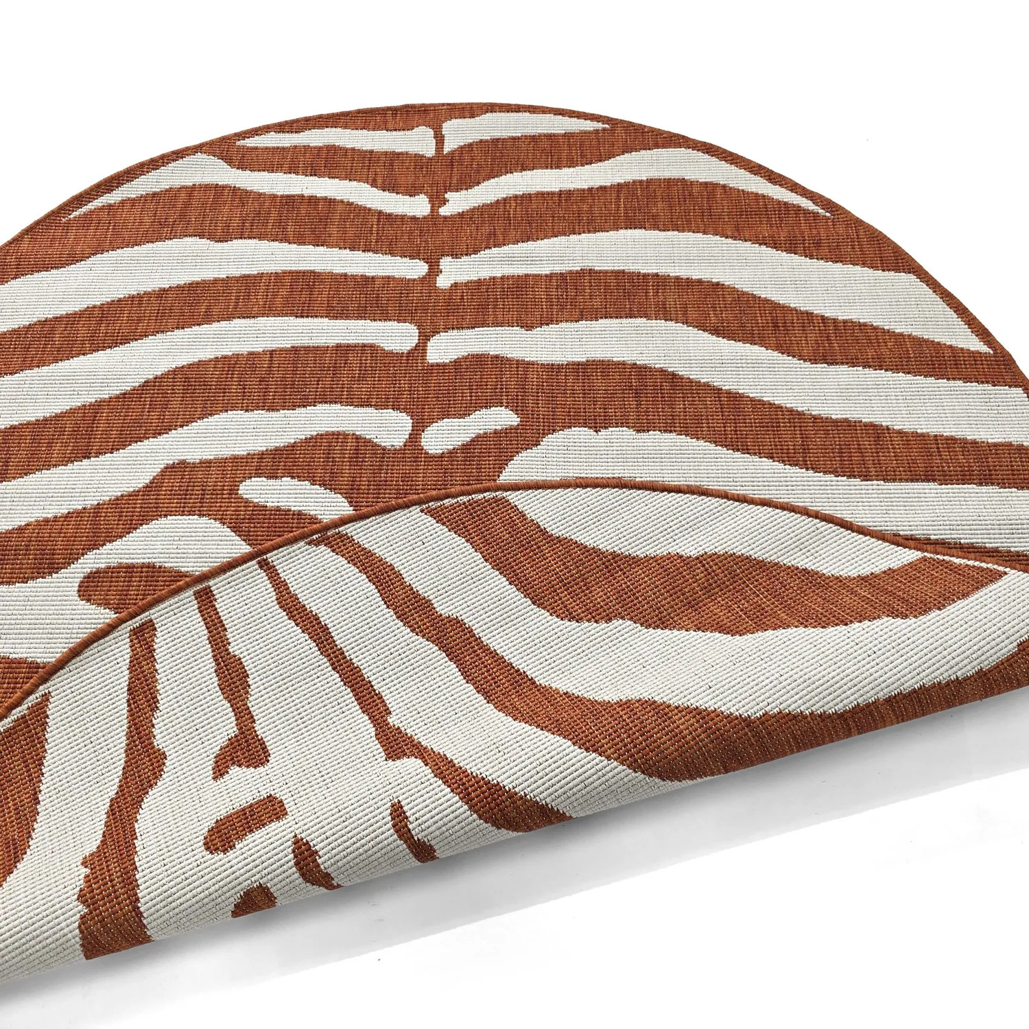Round rug - Indoor/Outdoor Winona (orange)