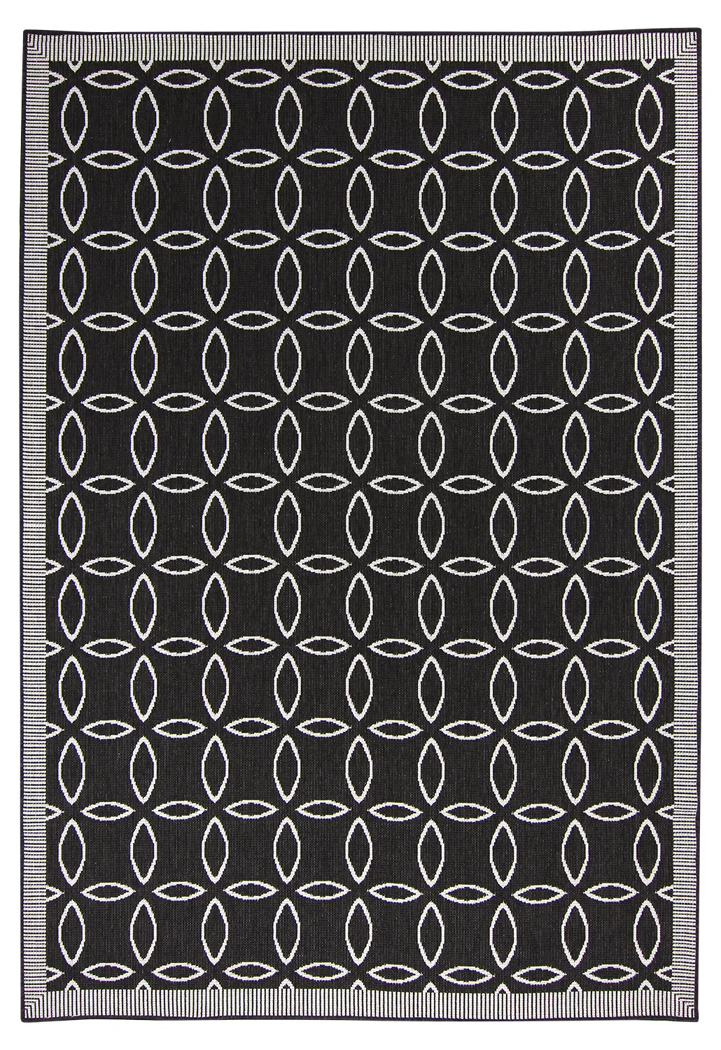Indoor/Outdoor rug - Dewey (black)