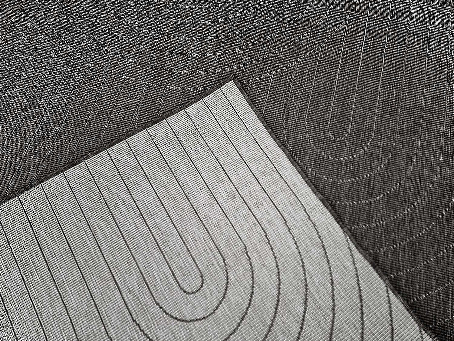 Indoor/Outdoor rug - Hayden (black)