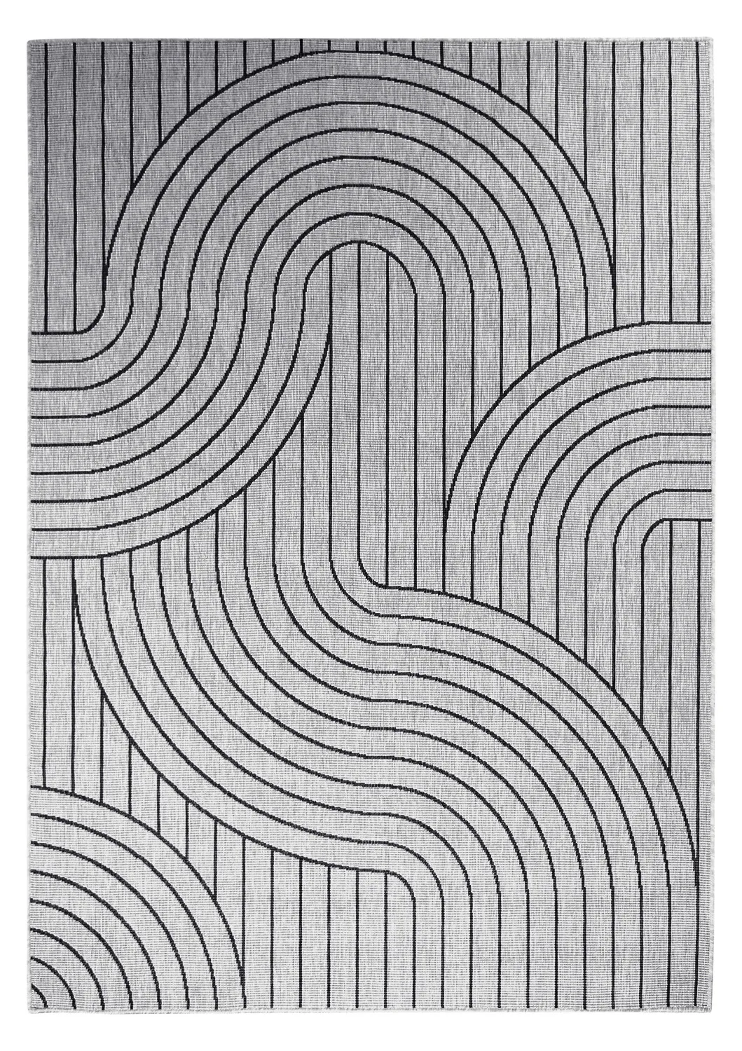 Indoor/Outdoor rug - Maynard (black)