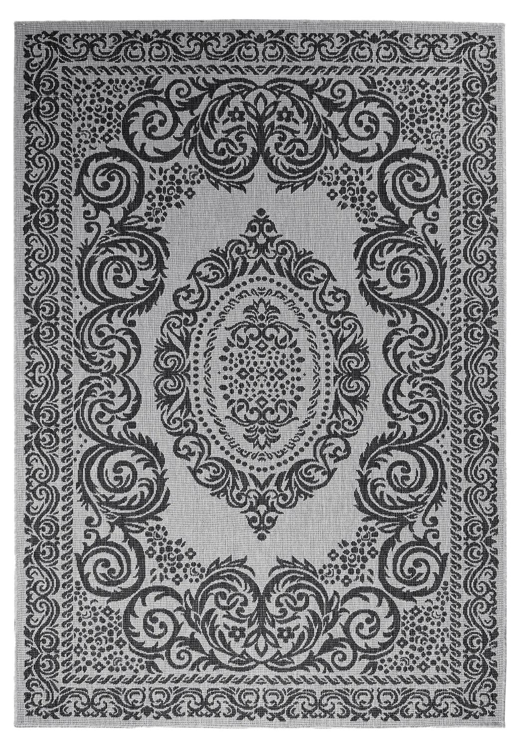 Indoor/Outdoor rug - Sylvaine (black)