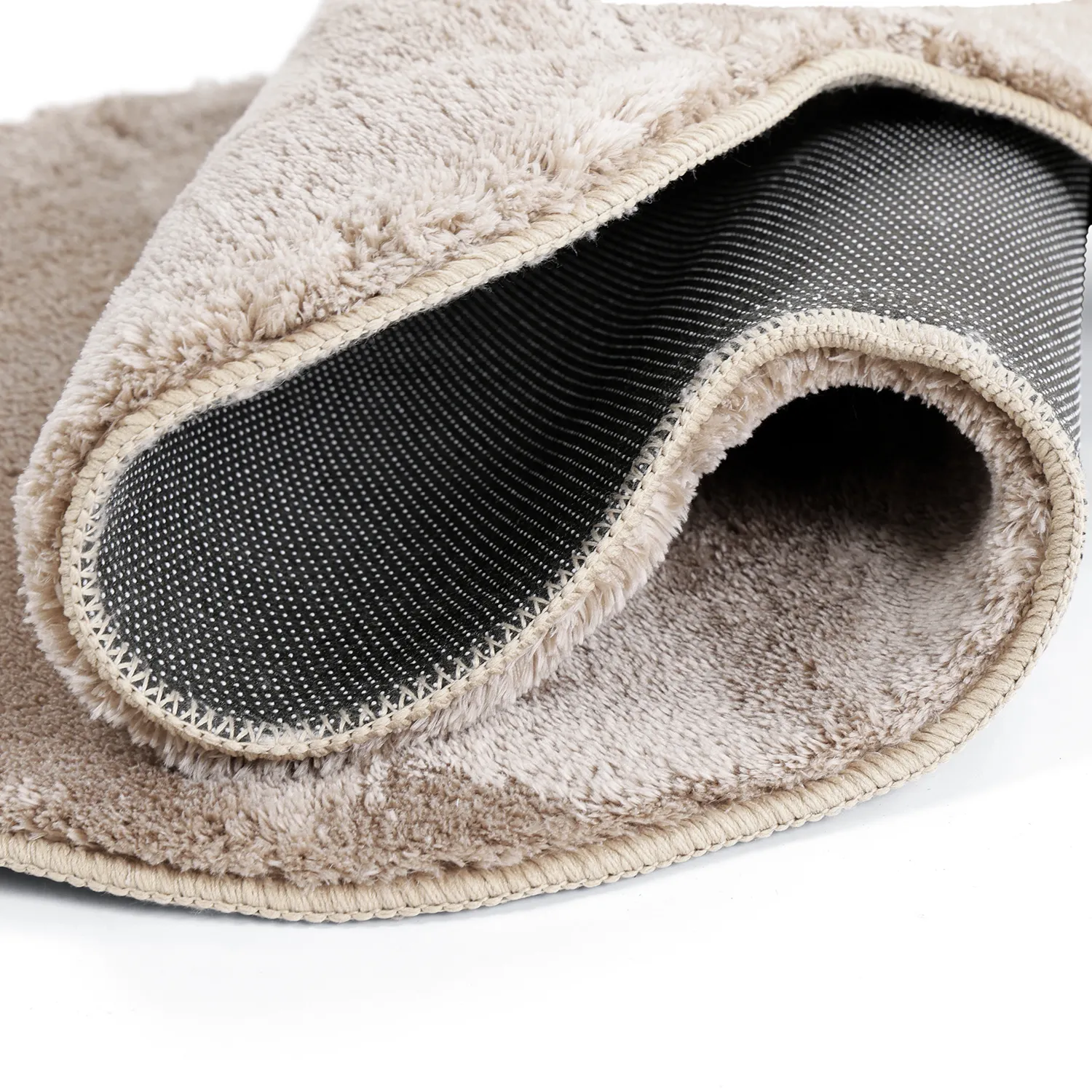 Wavy Runner Rug - Aranga Super Soft Fur (brown)