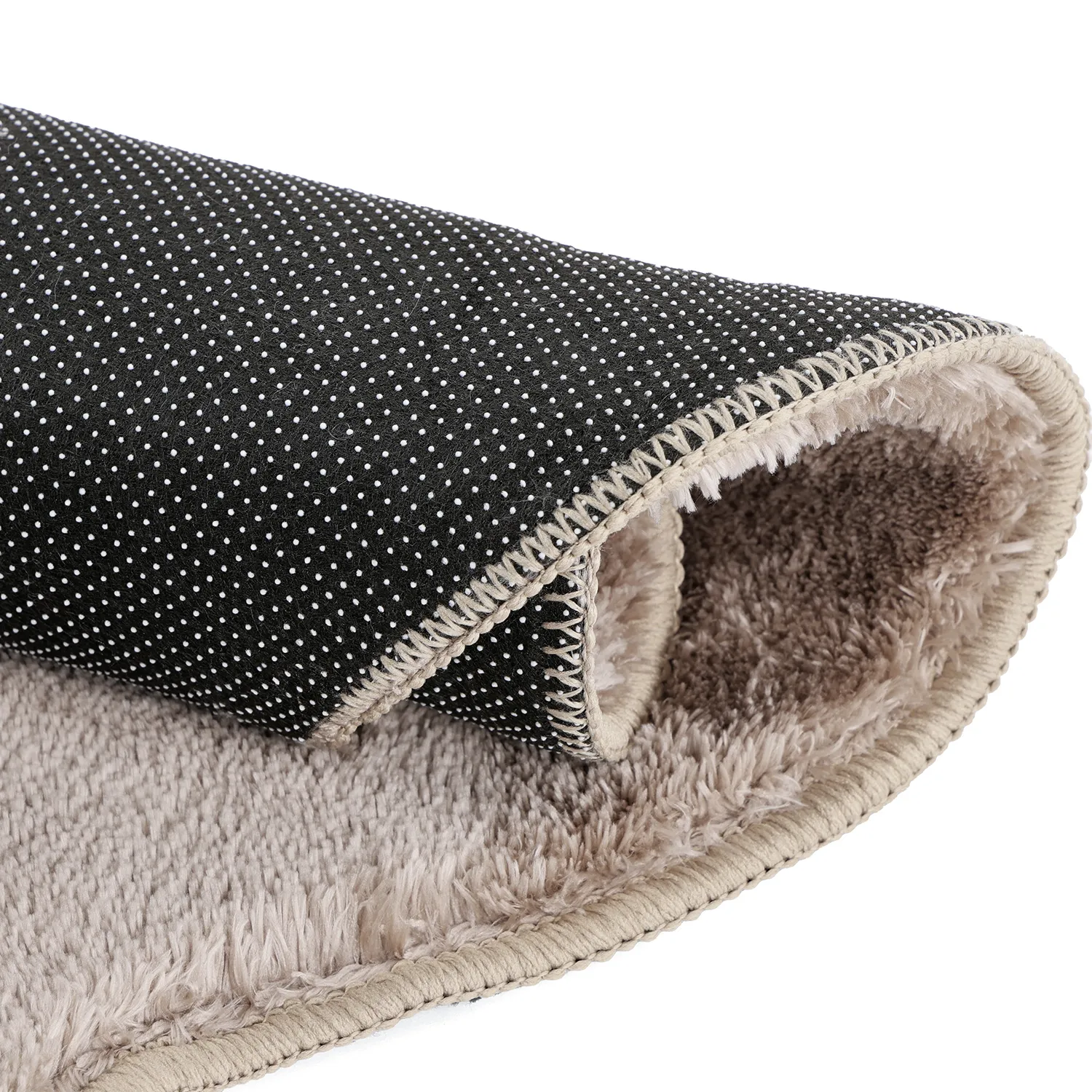 Wavy Runner Rug - Aranga Super Soft Fur (brown)