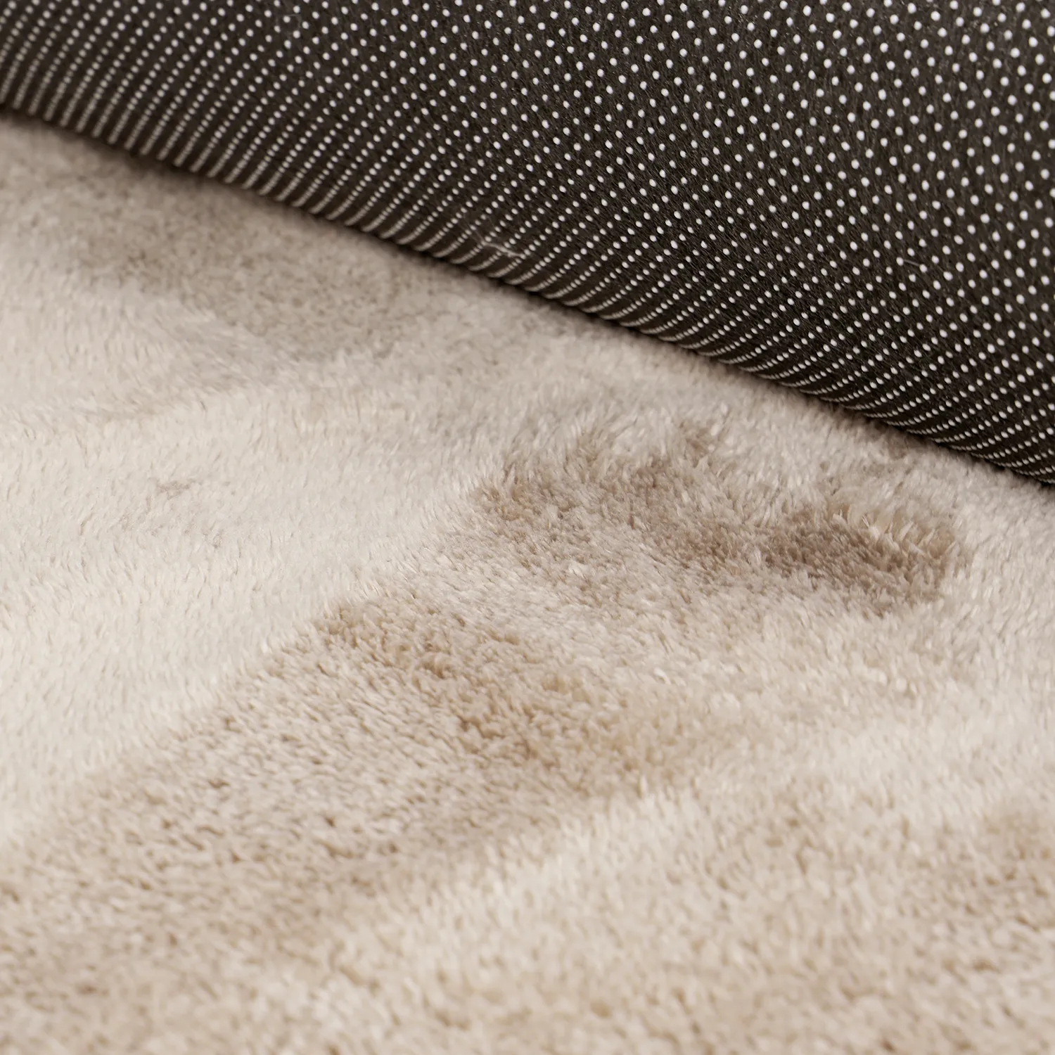 Wavy Runner Rug - Aranga Super Soft Fur (brown)