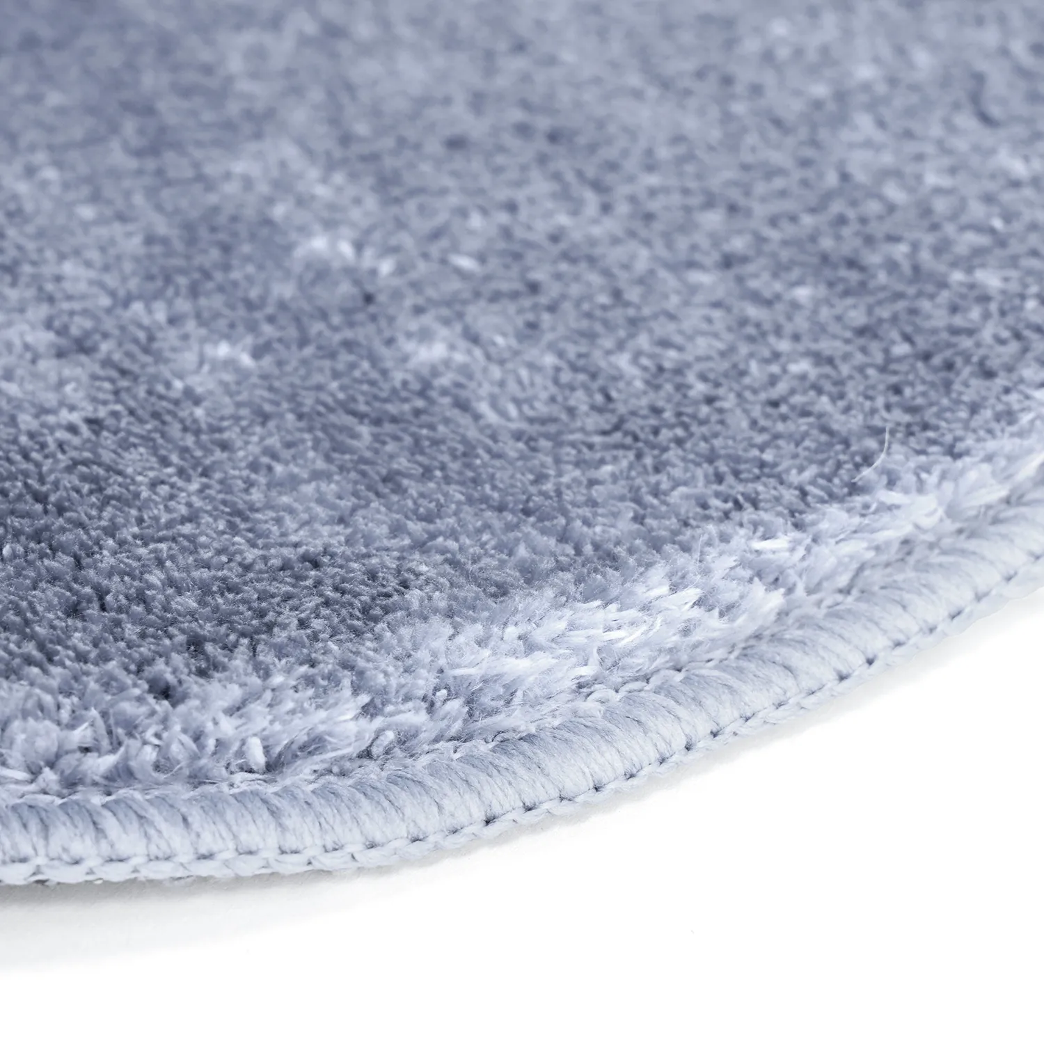 Wavy Runner Rug - Aranga Super Soft Fur (steel blue)