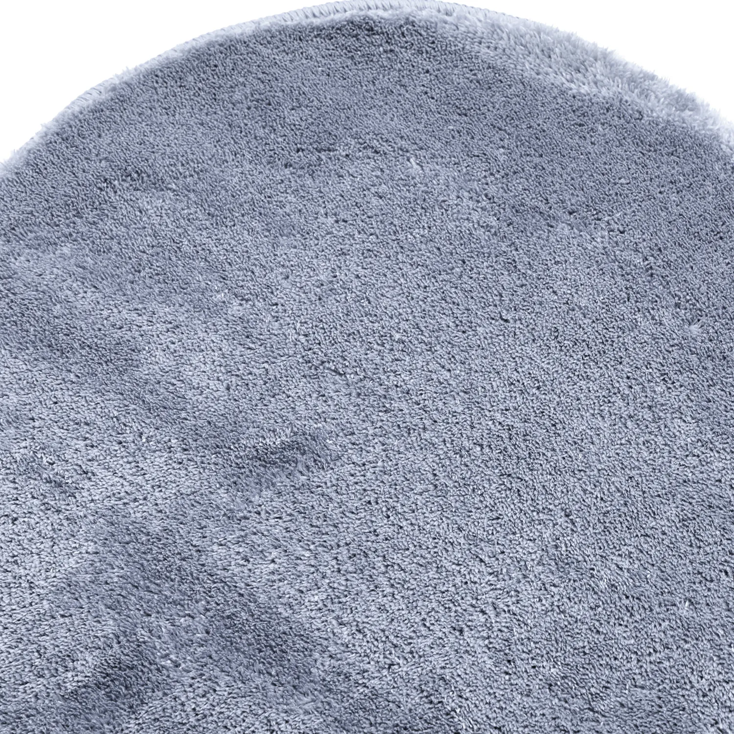Wavy Runner Rug - Aranga Super Soft Fur (steel blue)