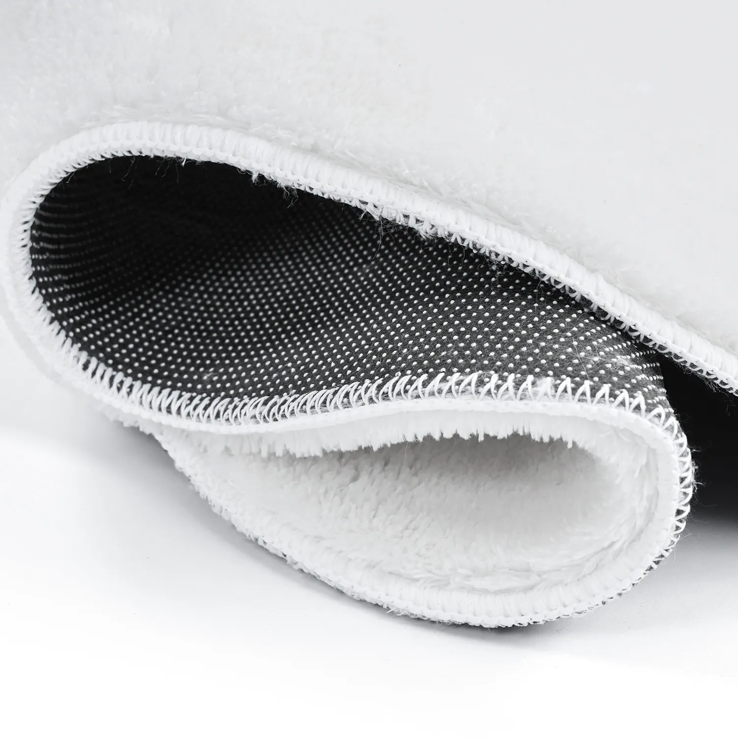 Wavy Runner Rug - Aranga Super Soft Fur (white)