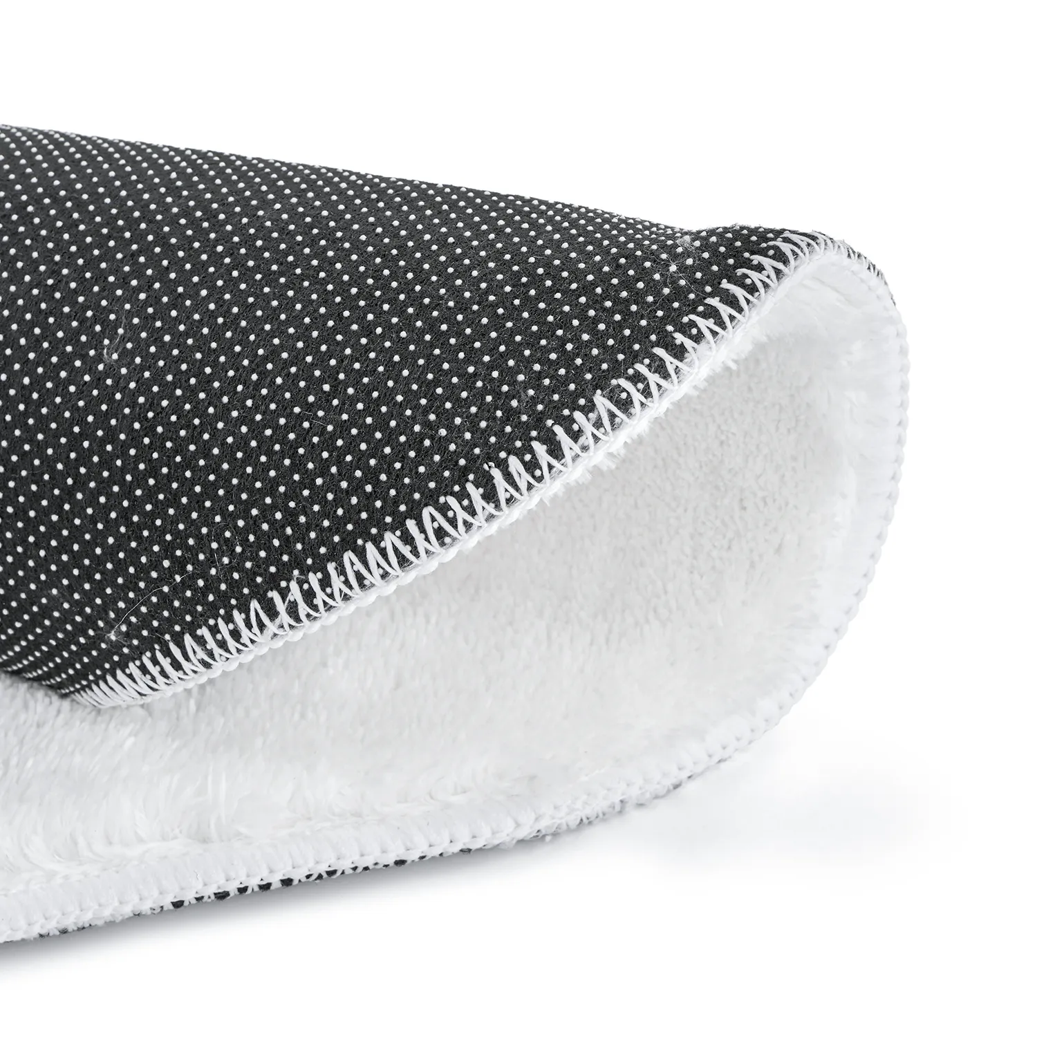 Wavy Runner Rug - Aranga Super Soft Fur (white)