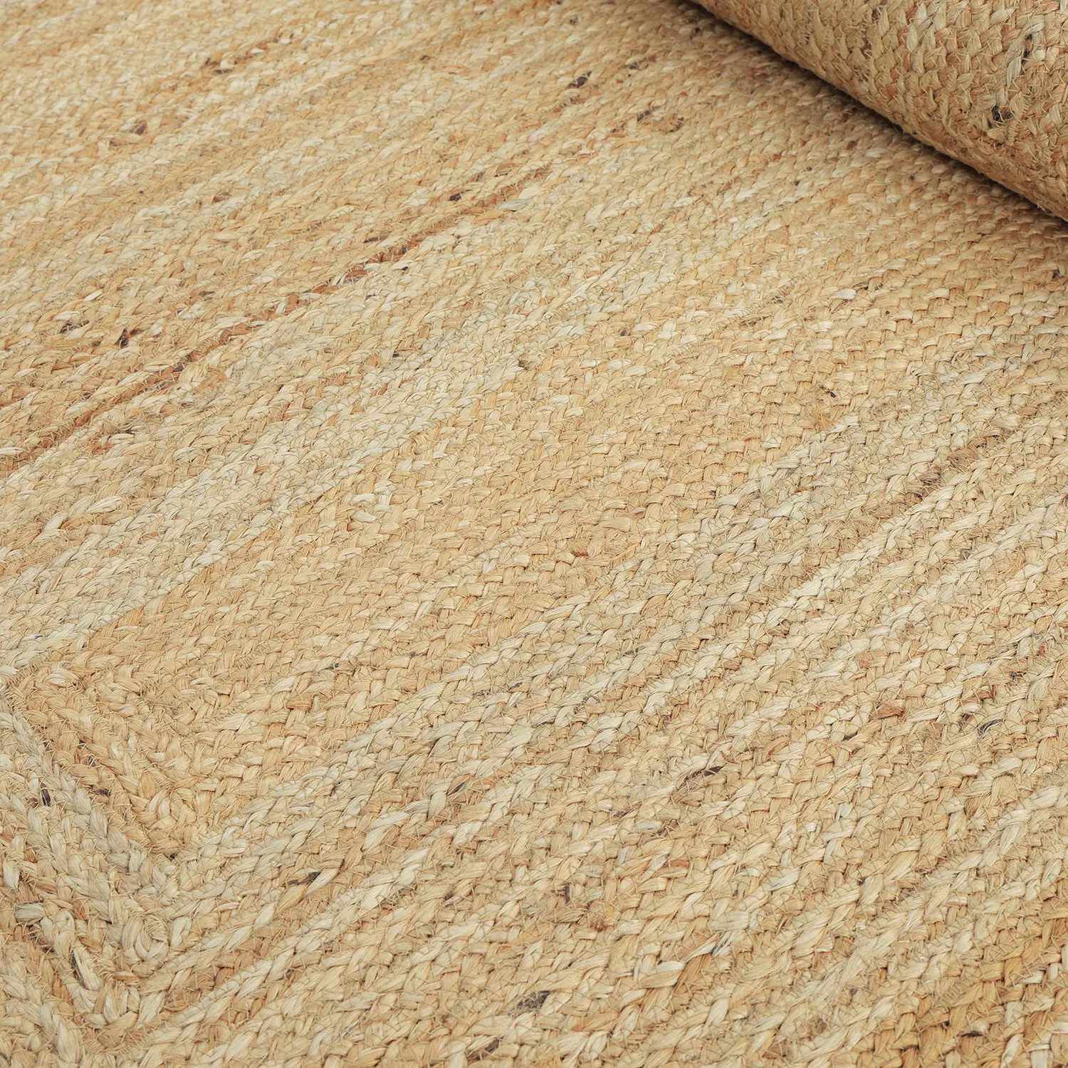 Wavy jute rug - San Francisco (jute)