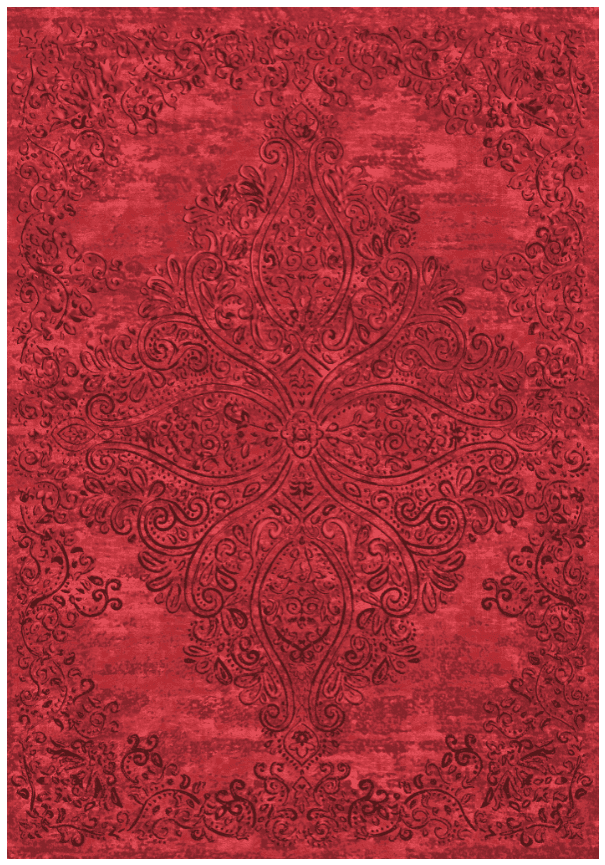Wilton rug - Valenza (red)