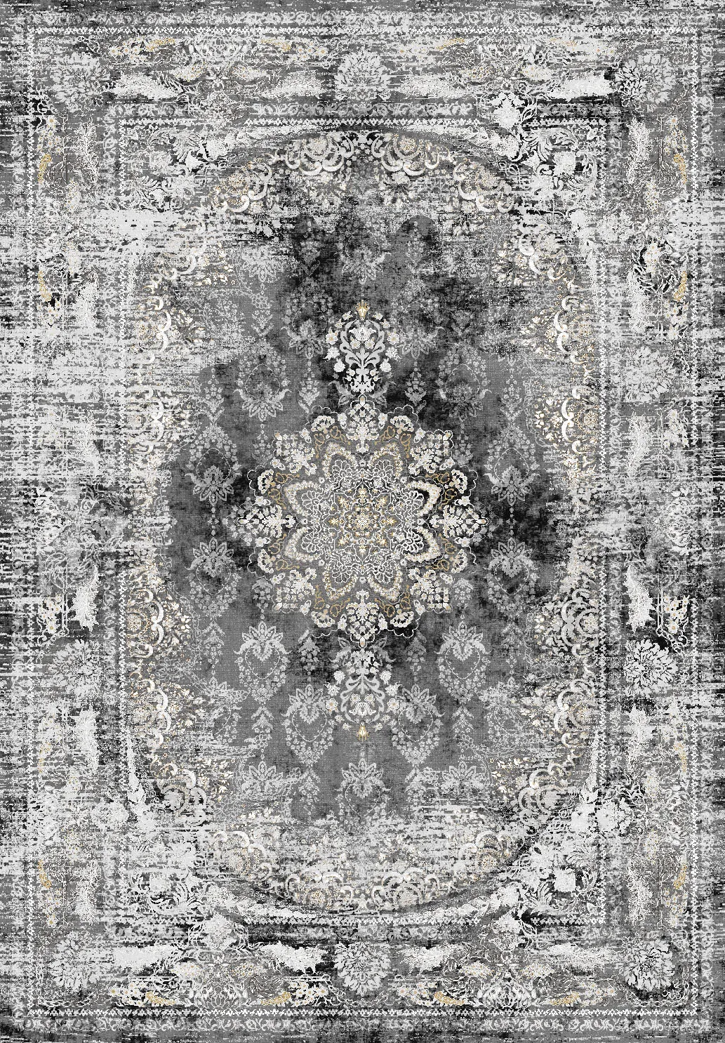 Wilton rug - Valeria (black)