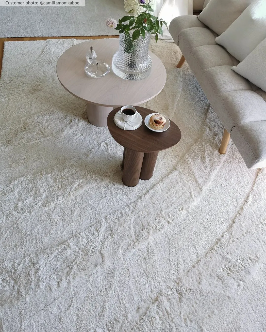 Shaggy rugs - Vienne (offwhite)