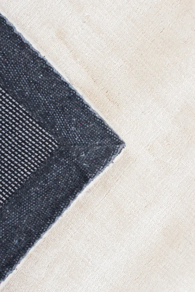 Viscose rug - Jodhpur Special Luxury Edition (offwhite)
