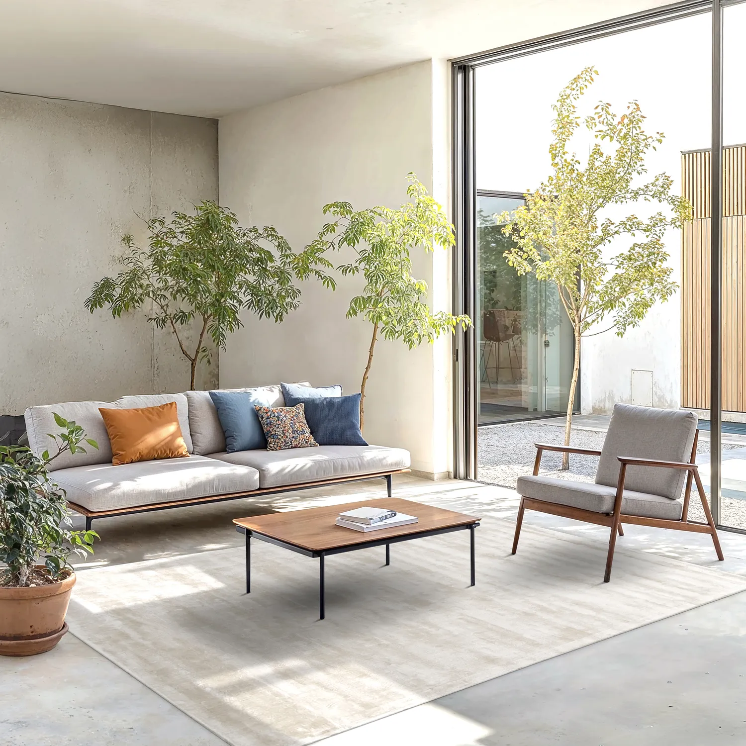 Viscose rug - Jodhpur Special Luxury Edition (offwhite)