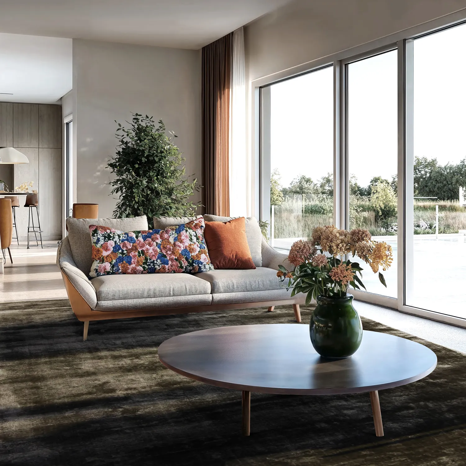 Viscose rug - Jodhpur Special Luxury Edition (black)