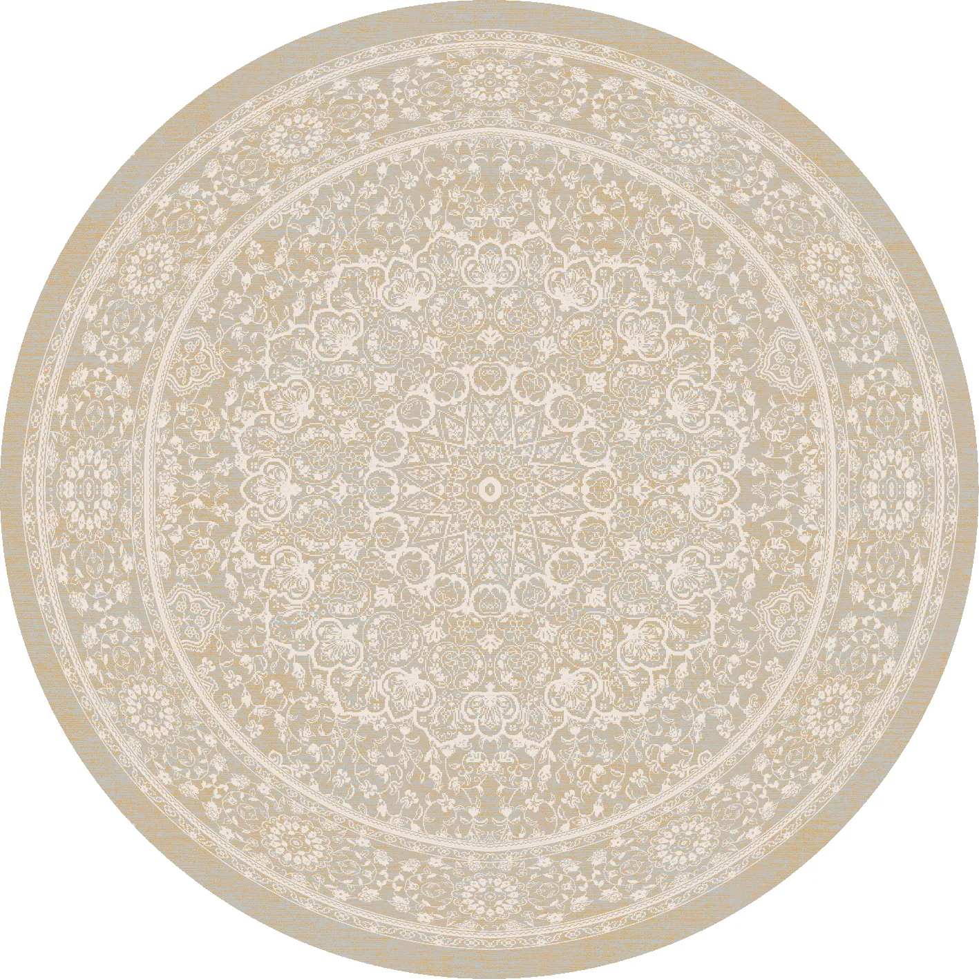 Round rug - Vivian (beige)