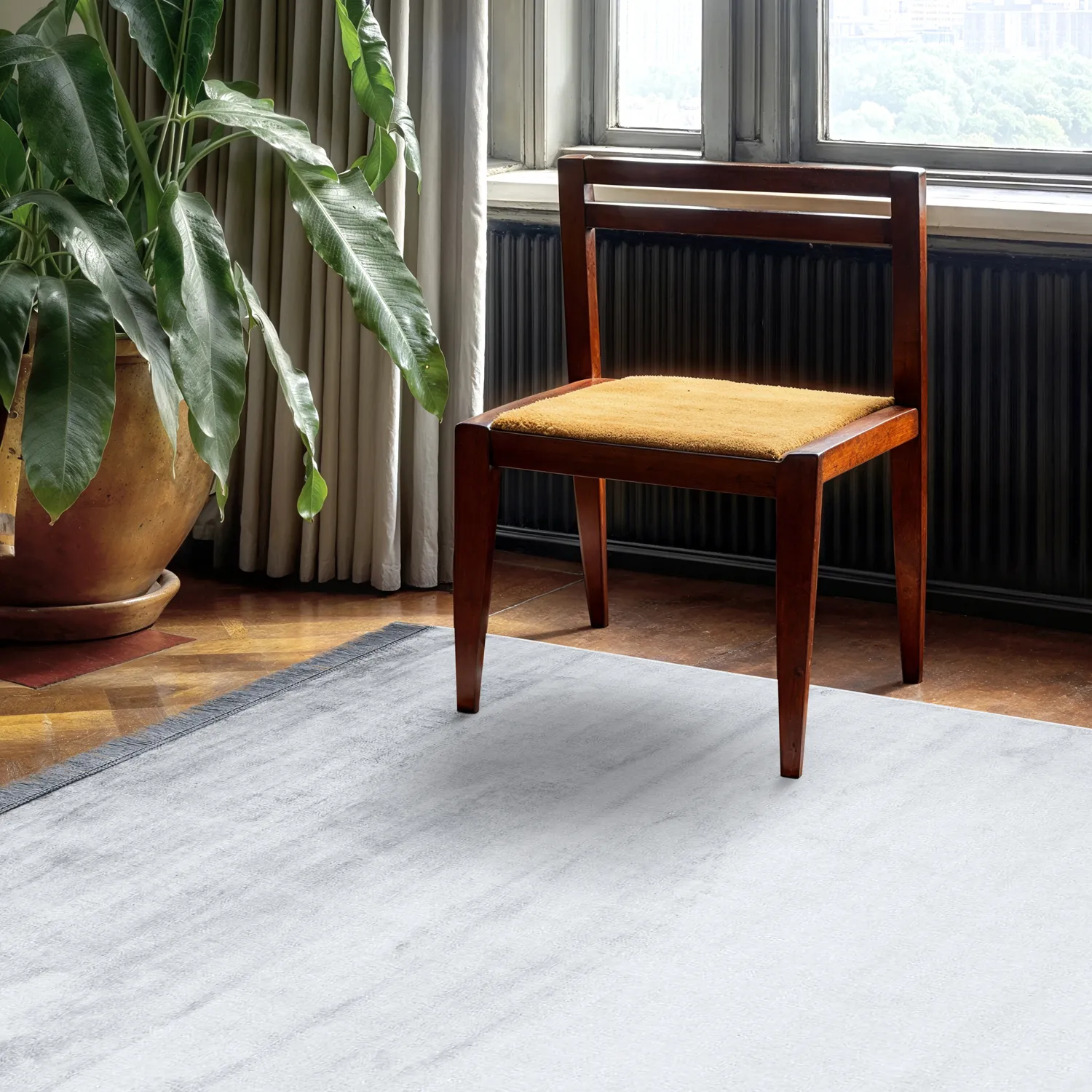 Wilton rug - Art Silk (light blue)