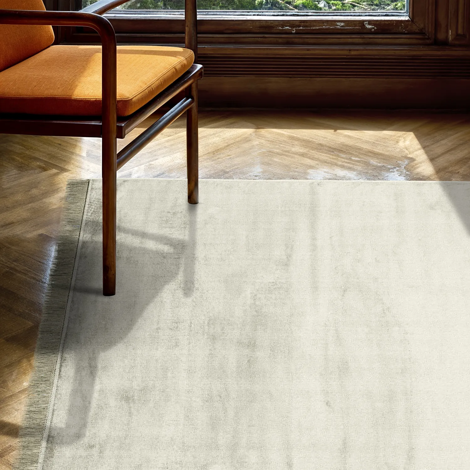 Wilton rug - Art Silk (light green)