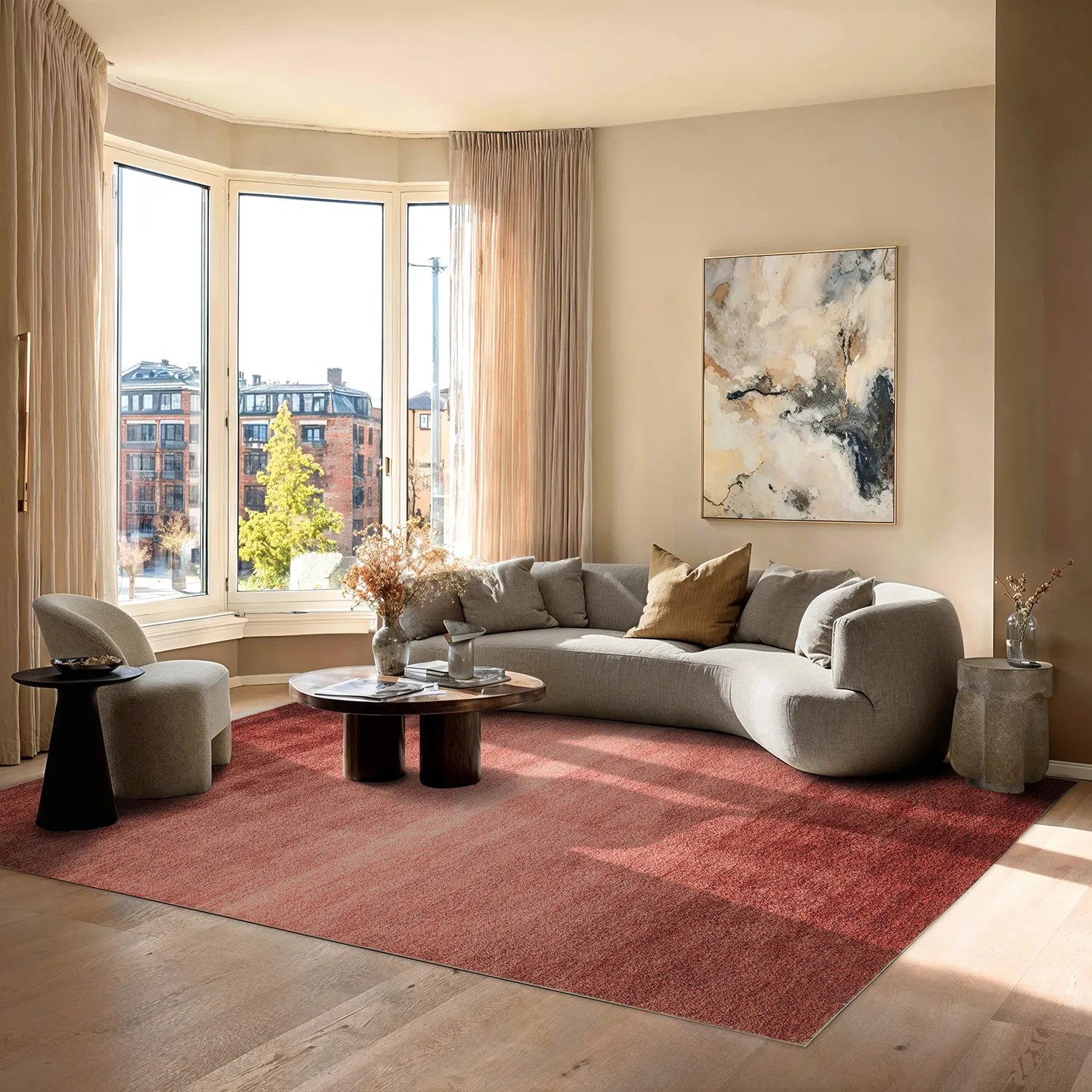 Wilton rug - Bacalar (terracotta)