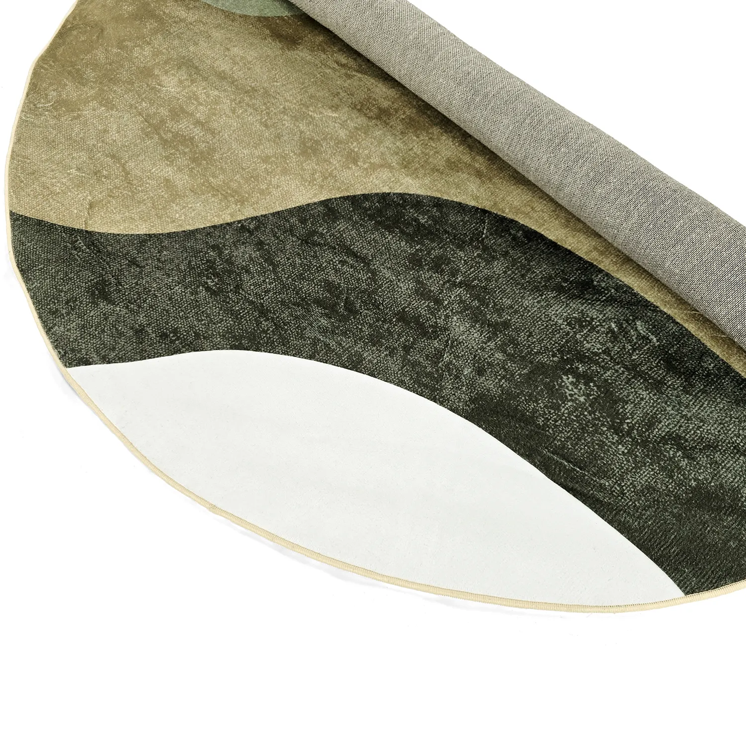 Round rug - Barcelona (brown)