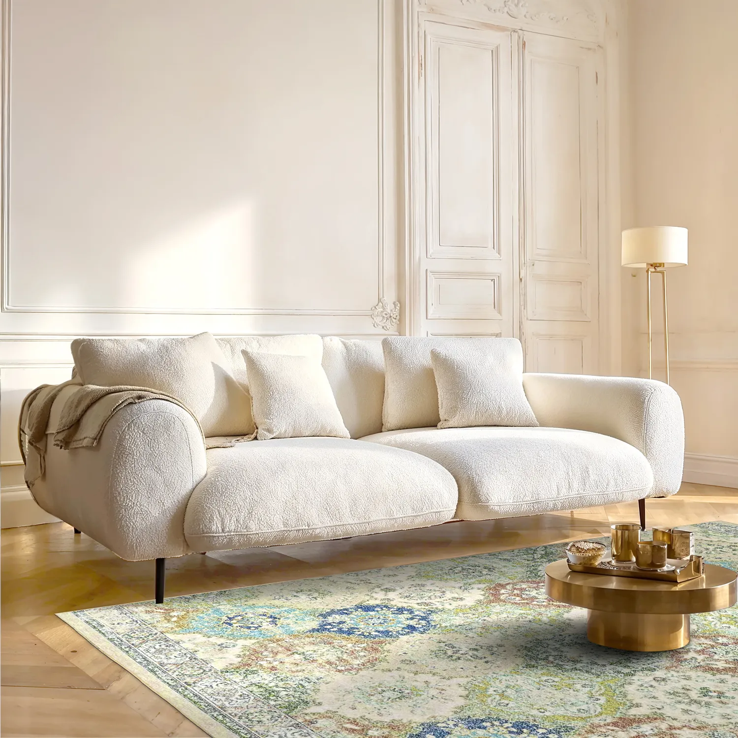 Wilton rug - Bohemia (green/multi)