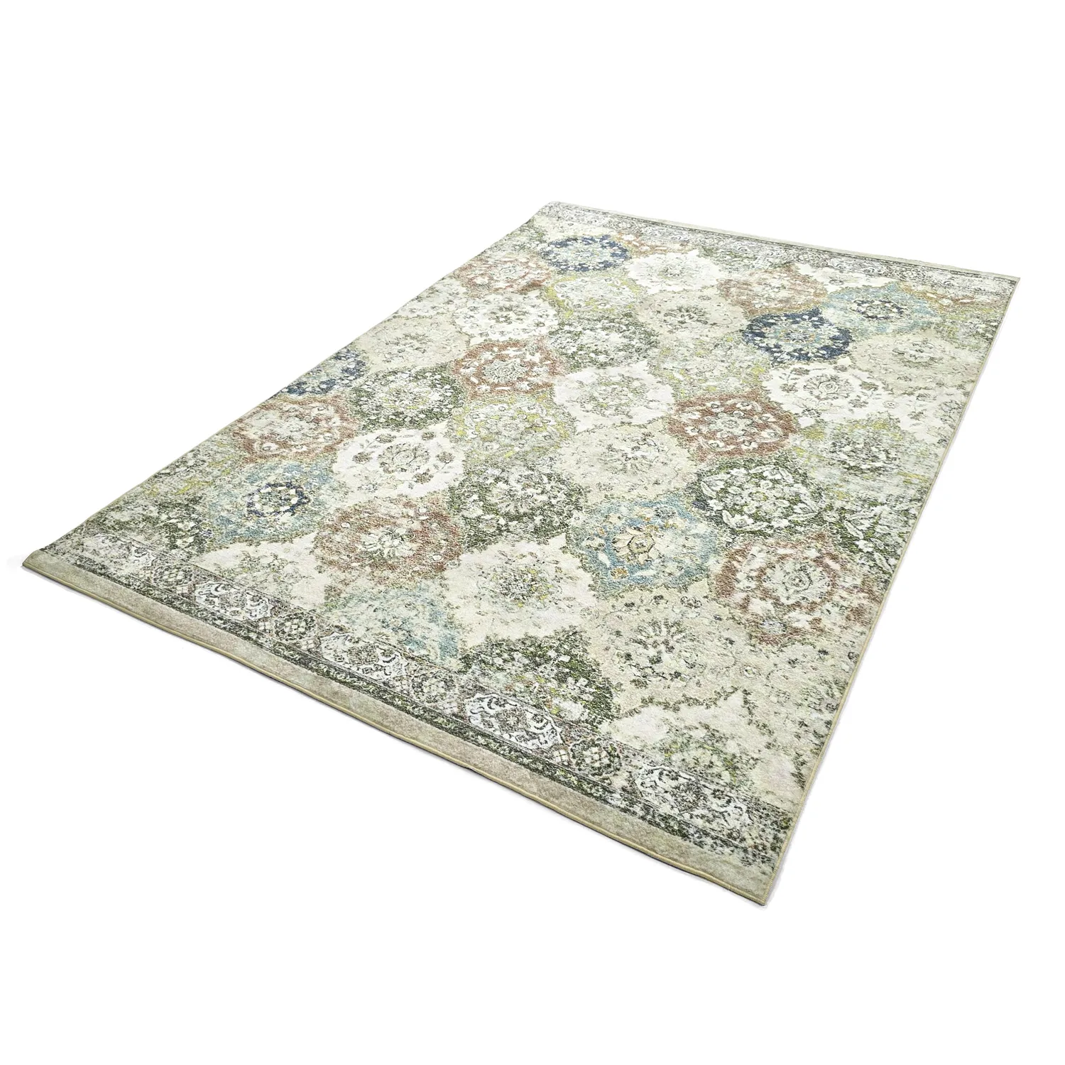 Wilton rug - Bohemia (green/multi)