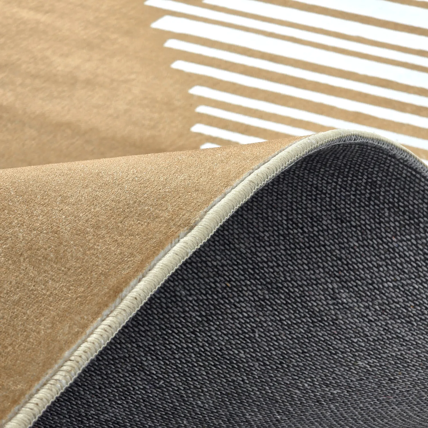 Wilton rug - Carmen (brown/white)