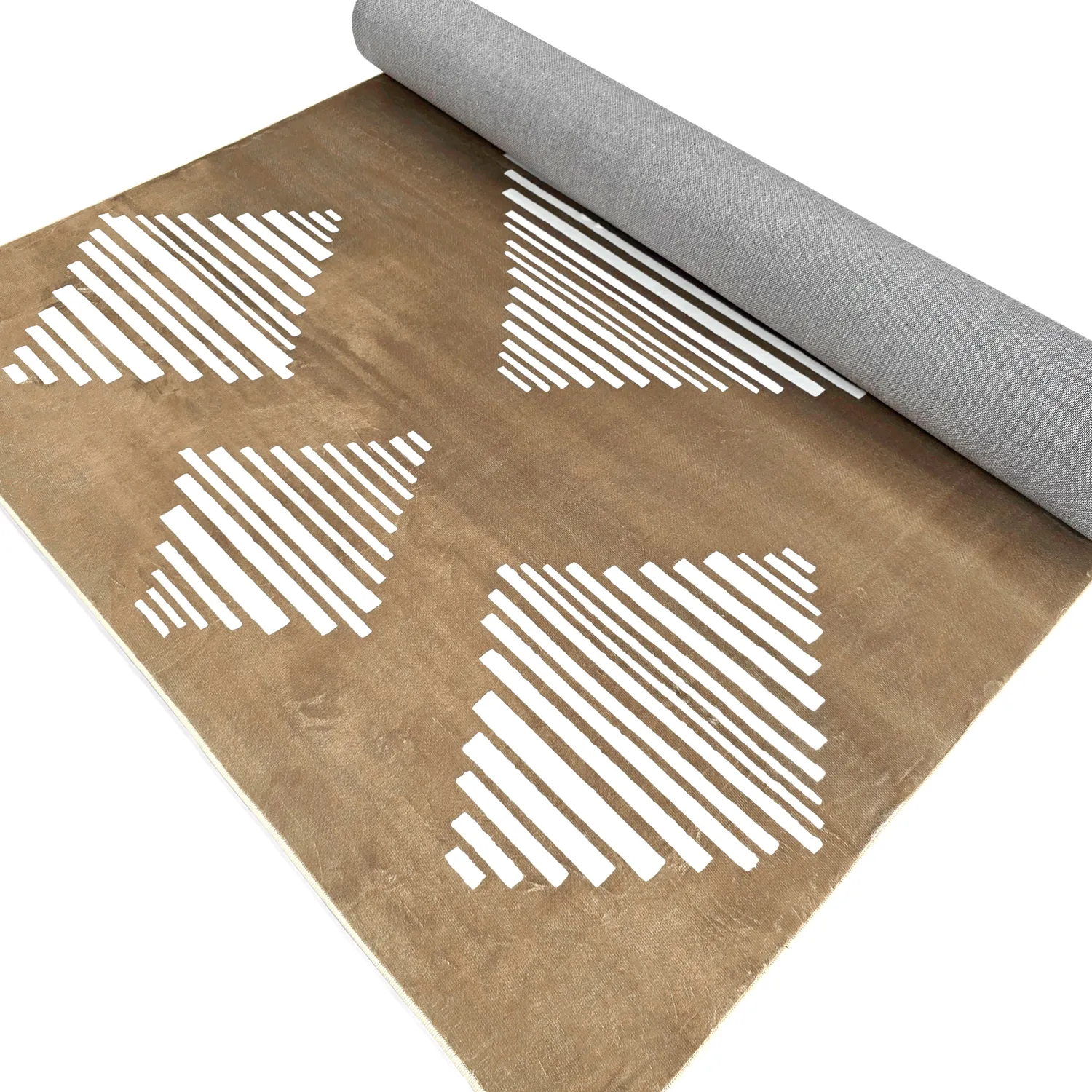 Wilton rug - Carmen (brown/white)