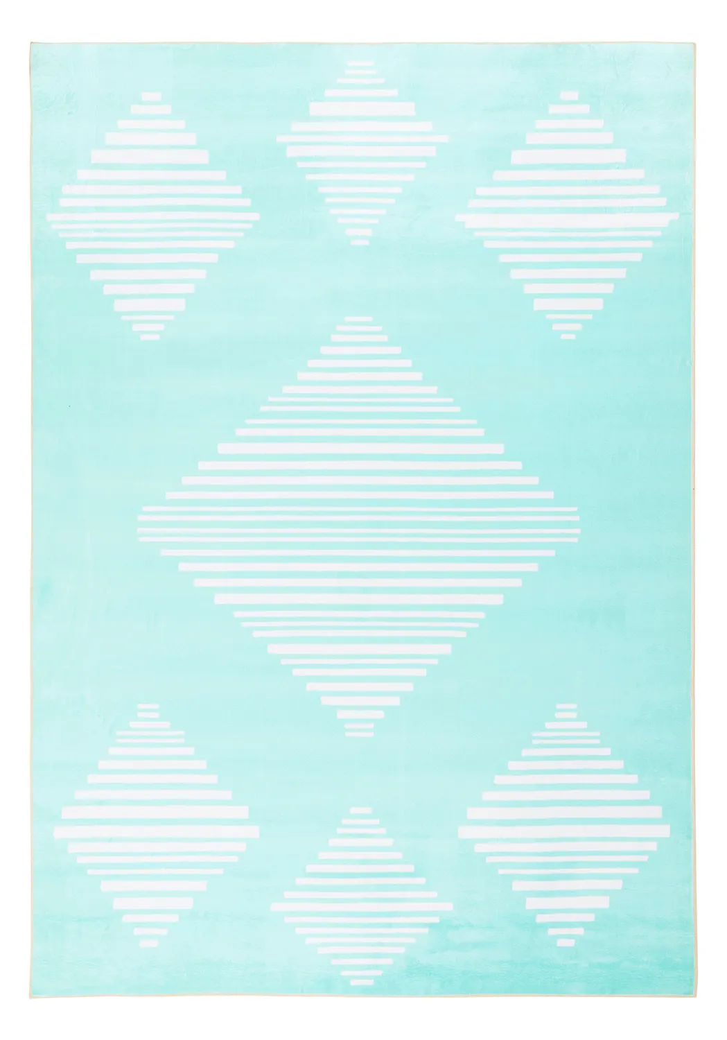 Wilton rug - Carmen (light blue/white)