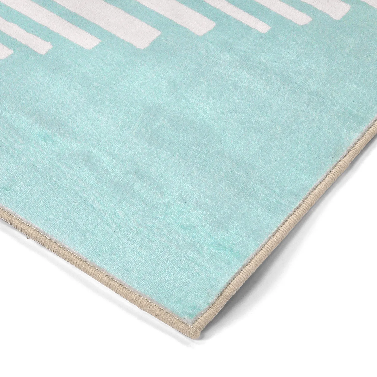 Wilton rug - Carmen (light blue/white)