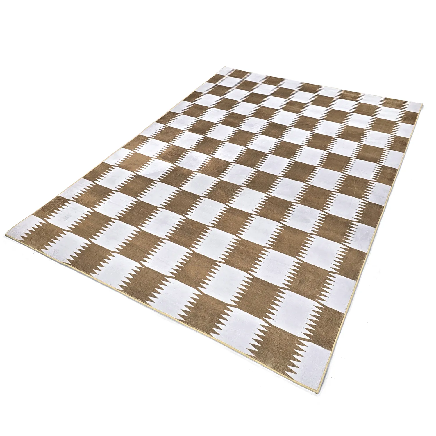 Wilton rug - Gobi (brown/white)
