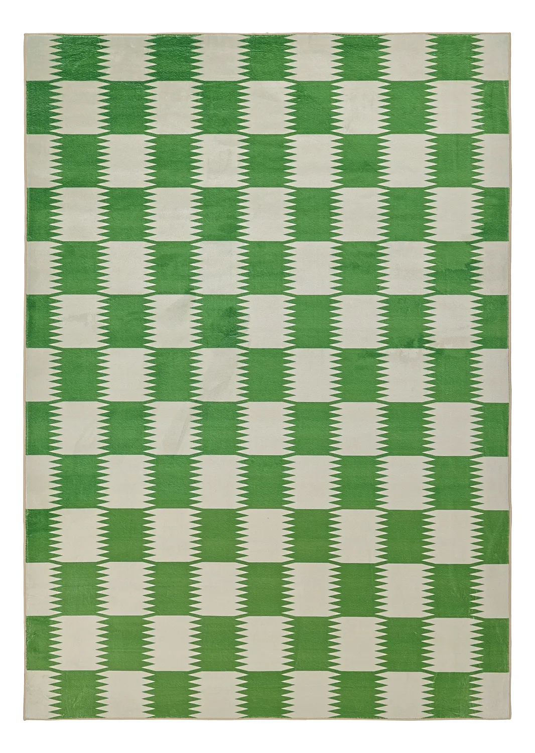 Wilton rug - Gobi (green/white)