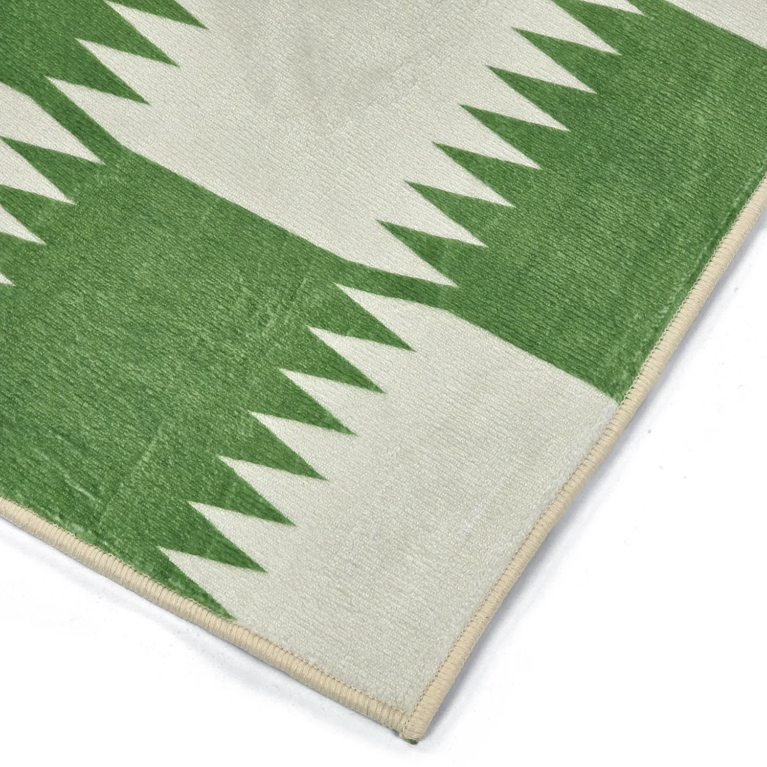 Wilton rug - Gobi (green/white)