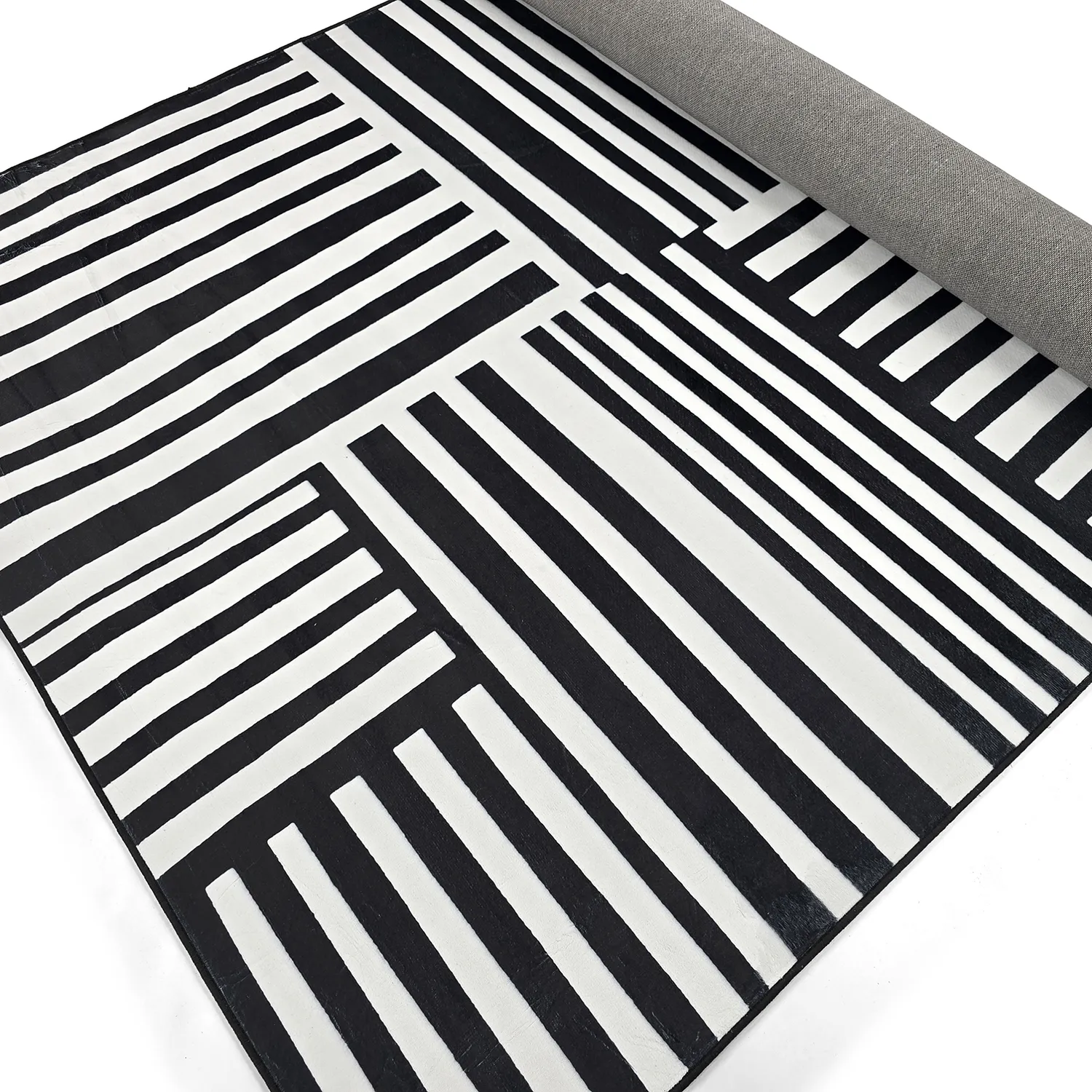 Wilton rug - Joma (black/white)
