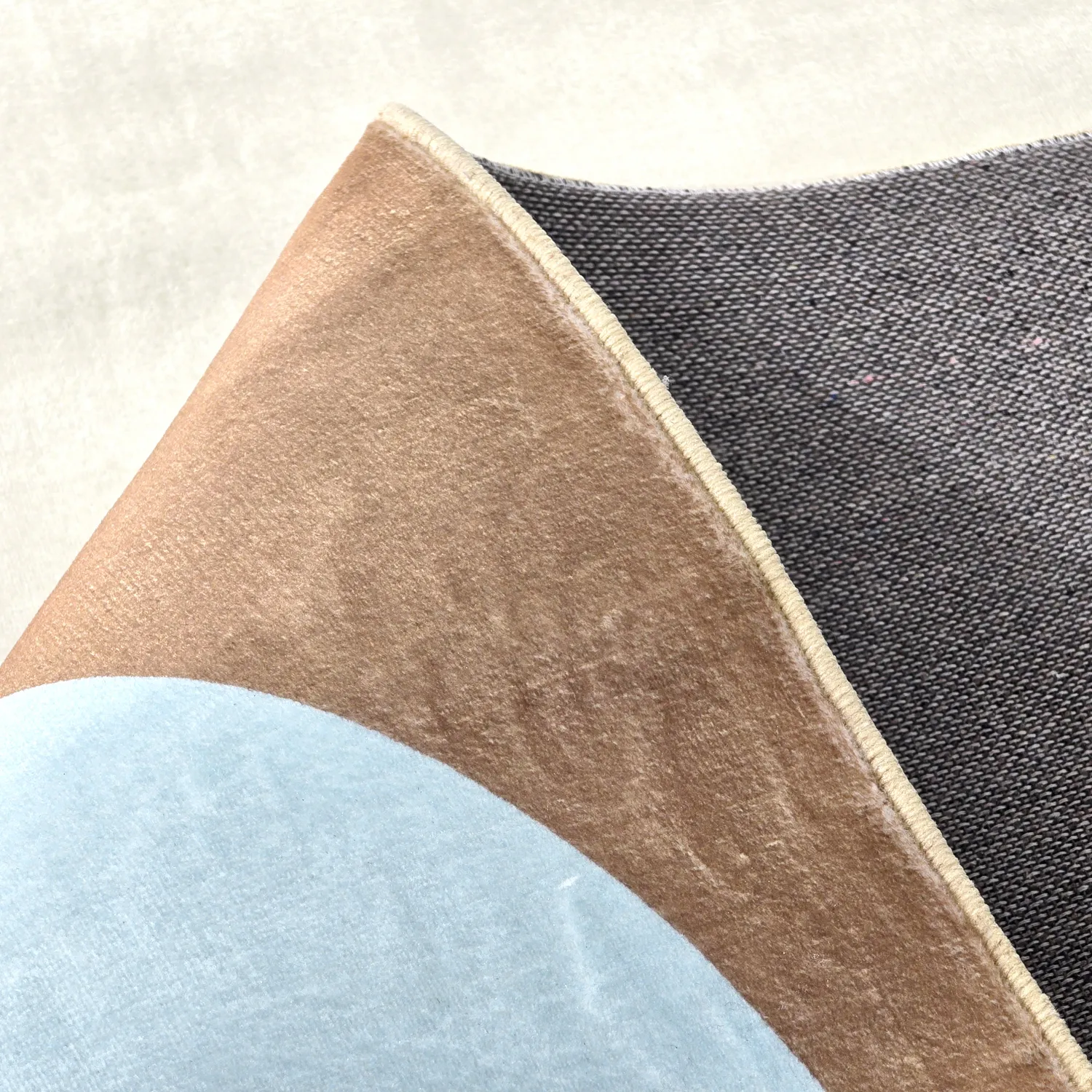 Wilton rug - Leiden (blue/brown)