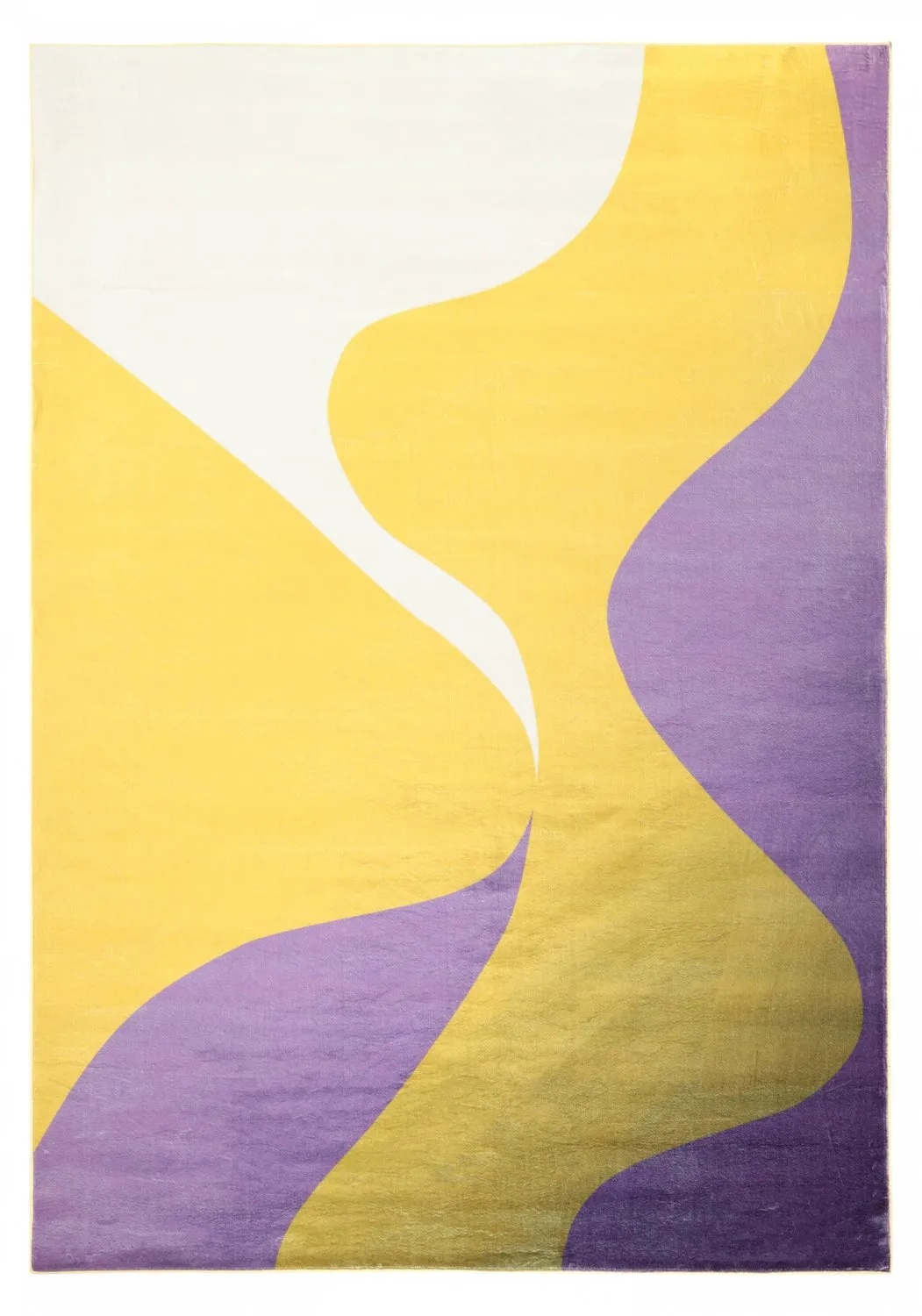 Wilton rug - Leiden (yellow/purple)