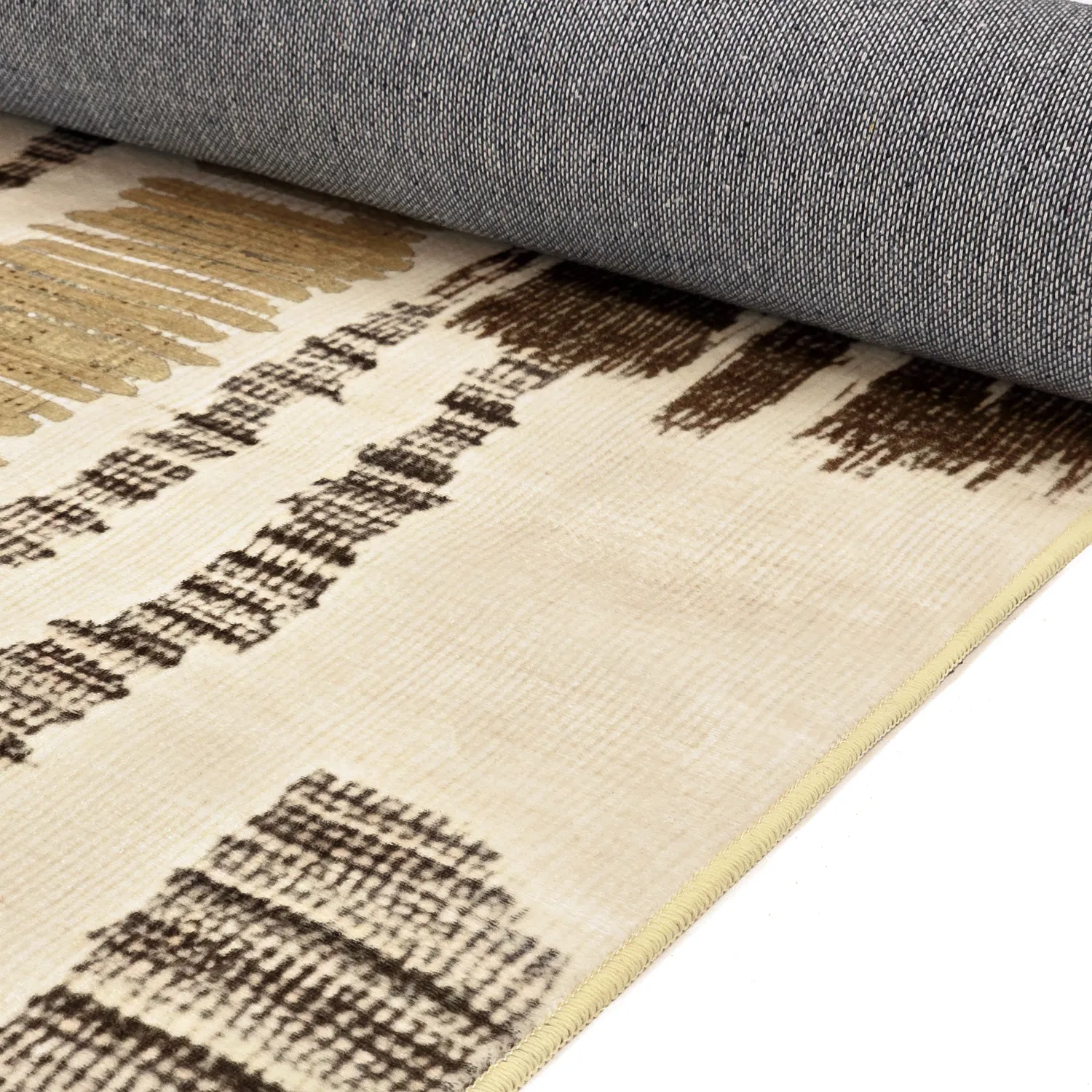 Wilton rug - Lucerne (brown/multi)