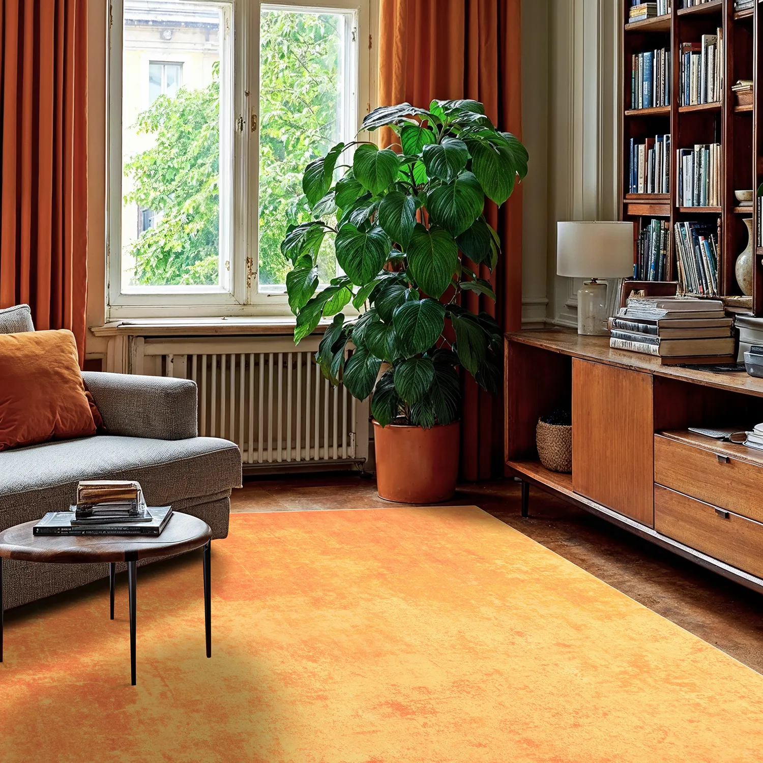 Wilton rug - Lynton (orange)