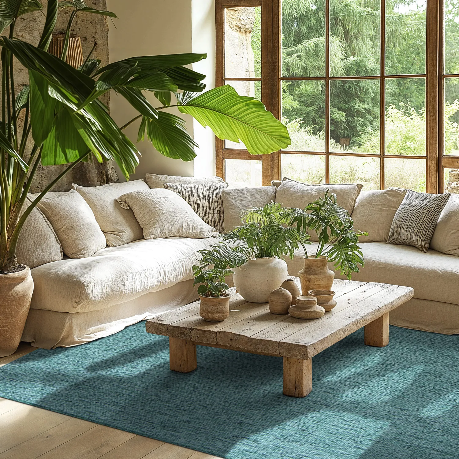 Indoor/Outdoor rug - Monsanto (green)