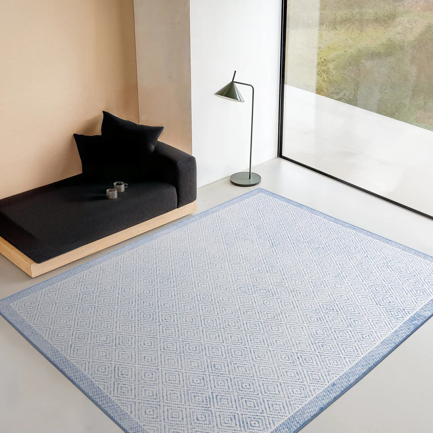 Indoor/Outdoor rug - Monsaraz (blue)