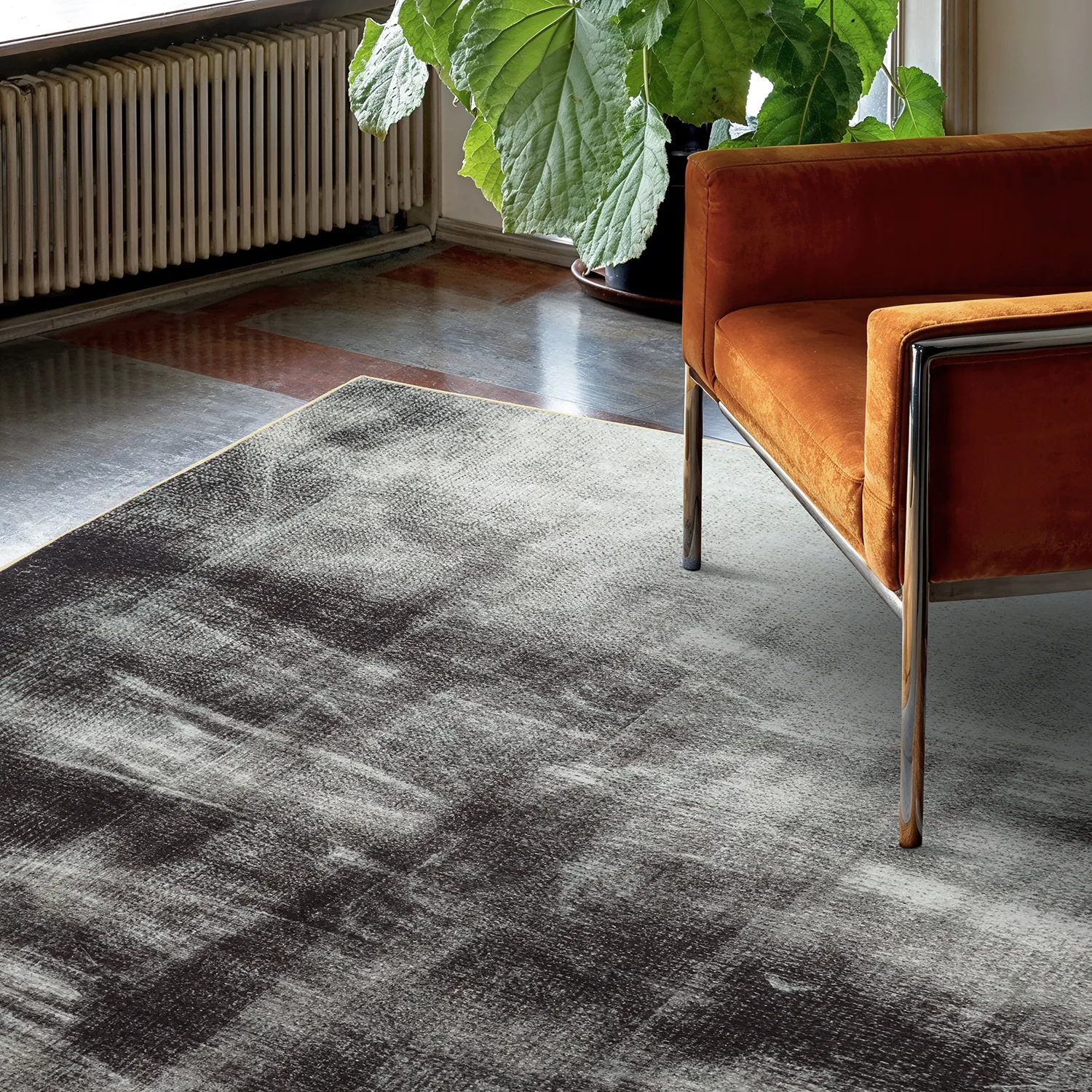 Wilton rug - Olmedo (grey/beige)