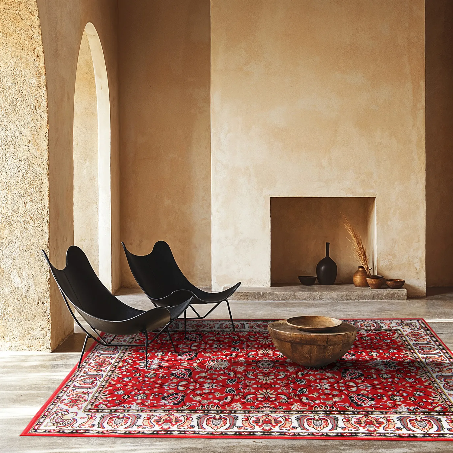 Wilton rug - Peking Imperial (red)