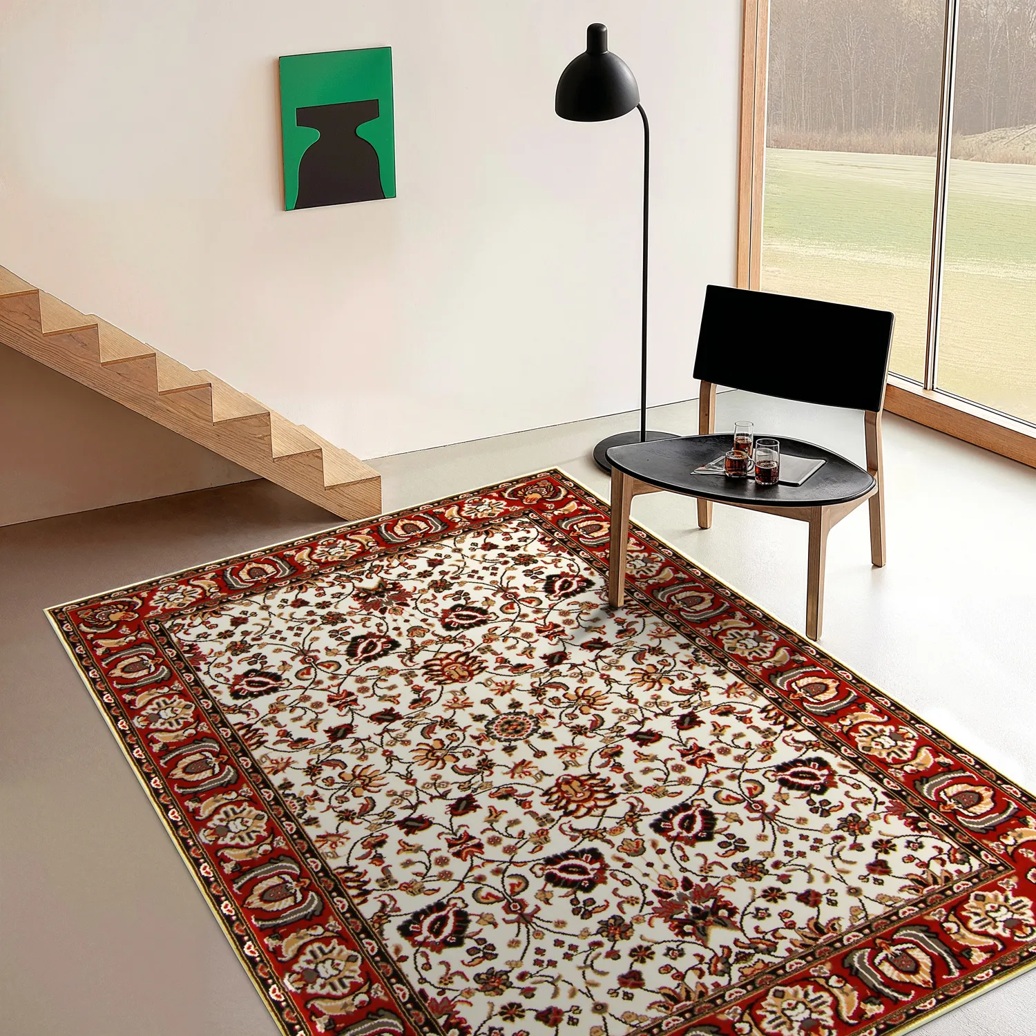 Wilton rug - Peking Imperial (white)