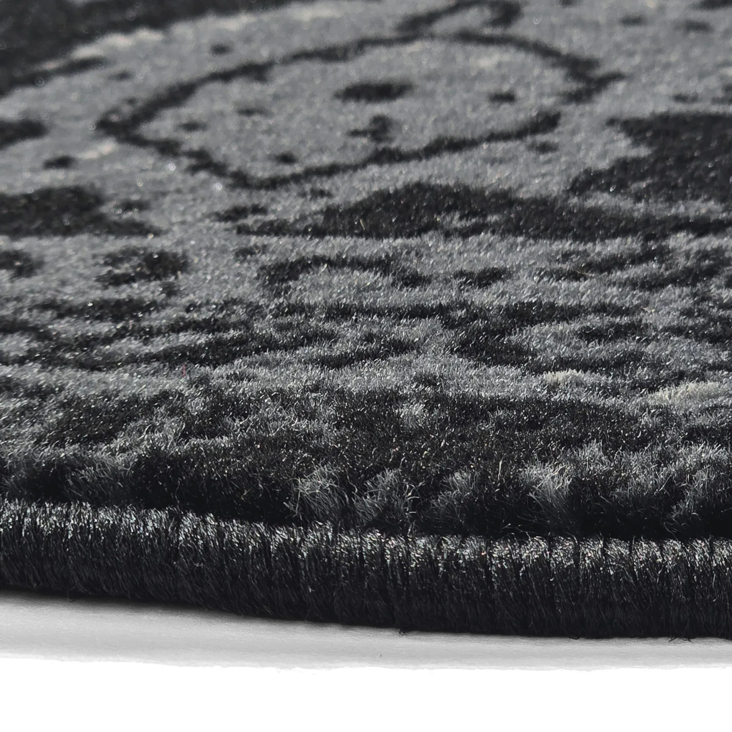 Round rug - Peking Majestic (black)