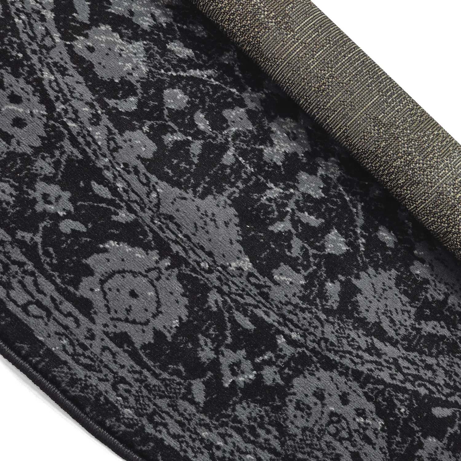 Round rug - Peking Majestic (black)