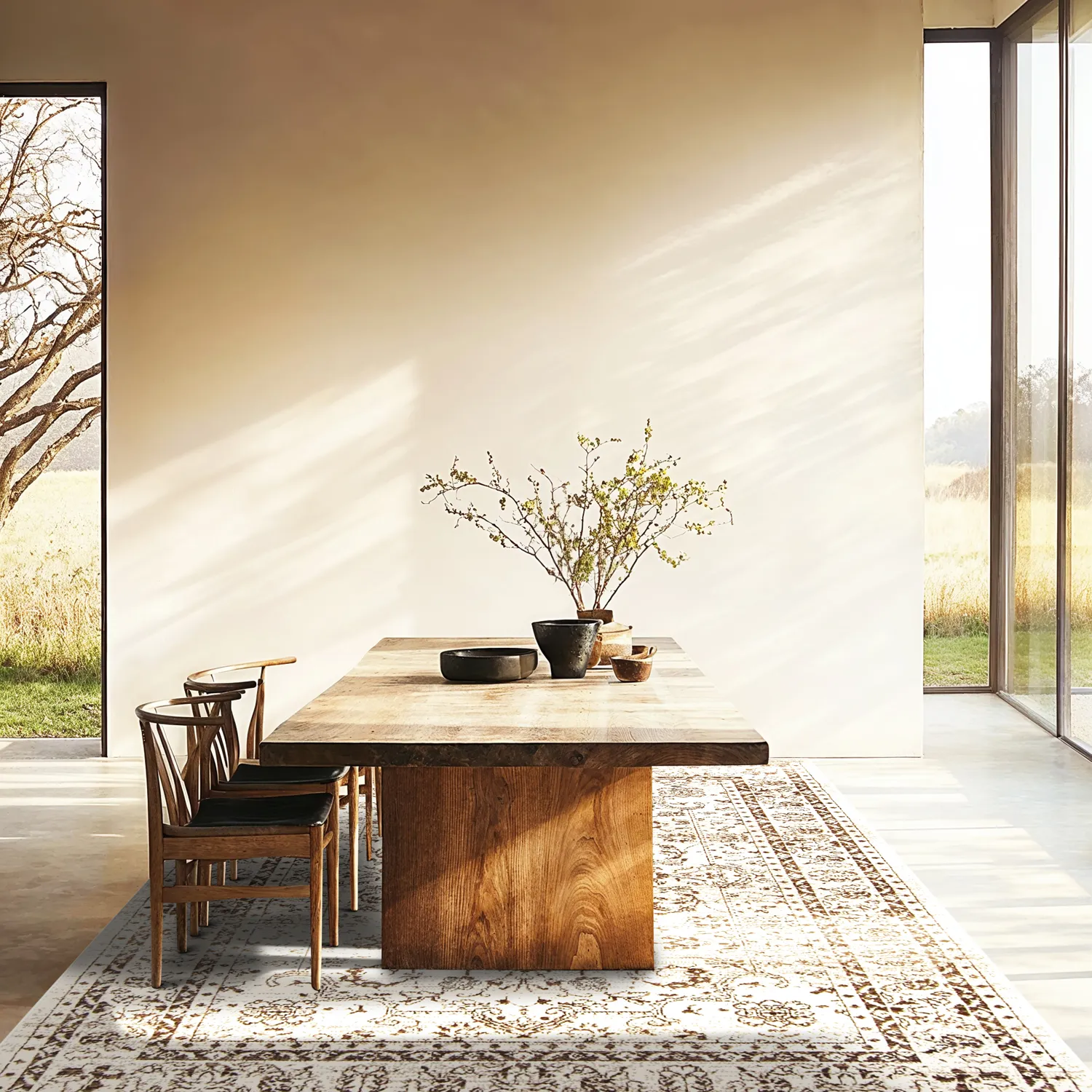 Wilton rug - Peking Noble (white)