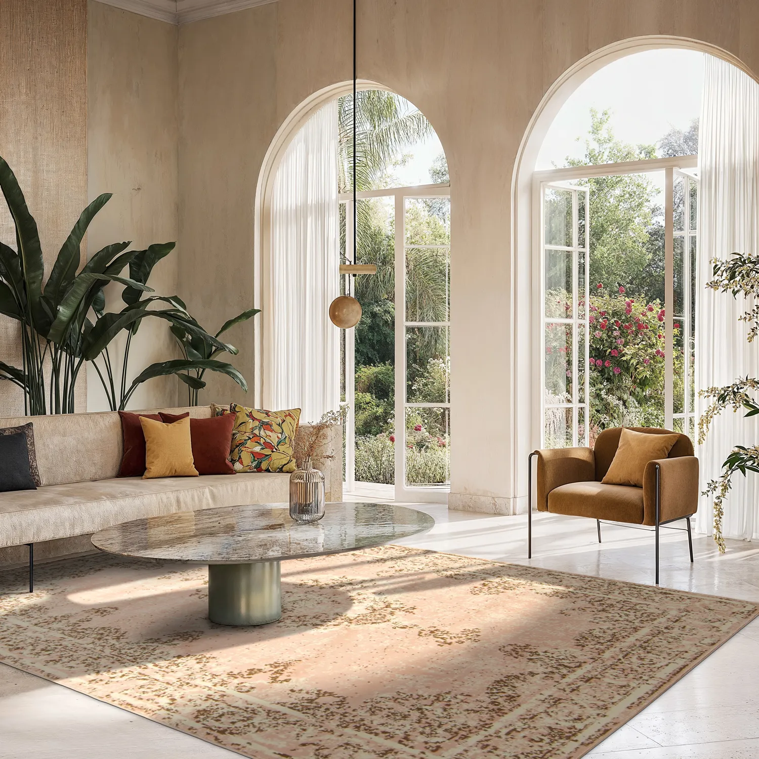 Wilton rug - Peking (pink)