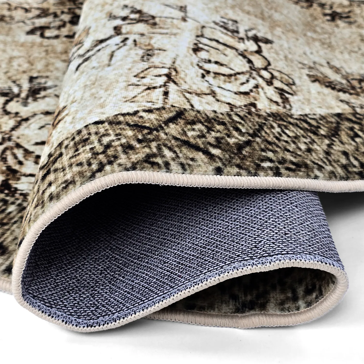 Round rug - Rosalie (brown)