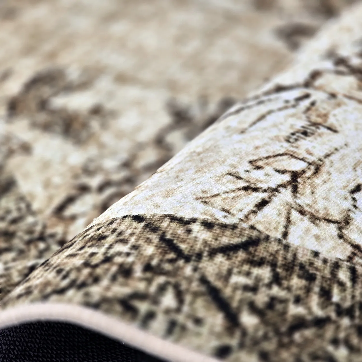 Round rug - Rosalie (brown)