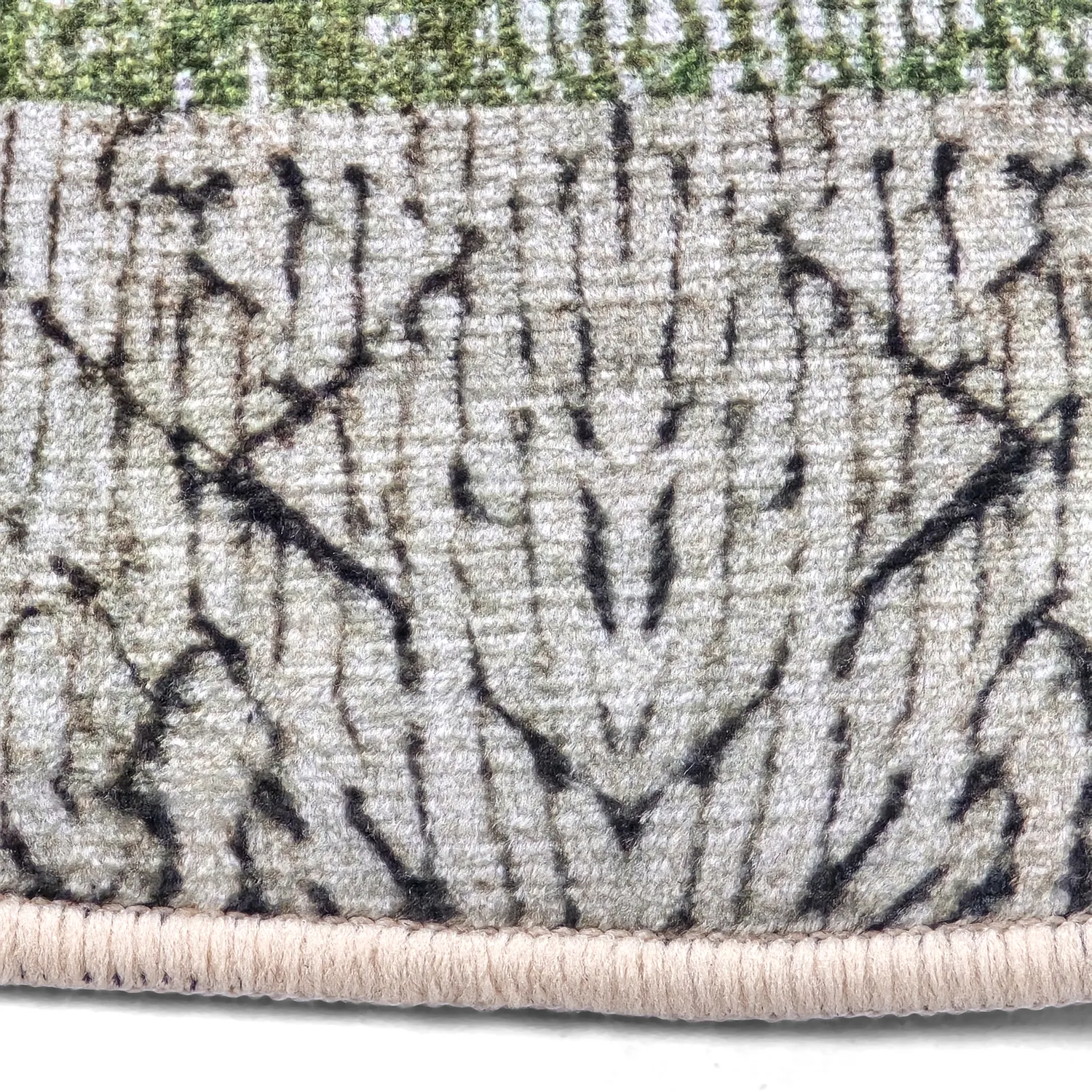 Round rug - Rosalie (green)